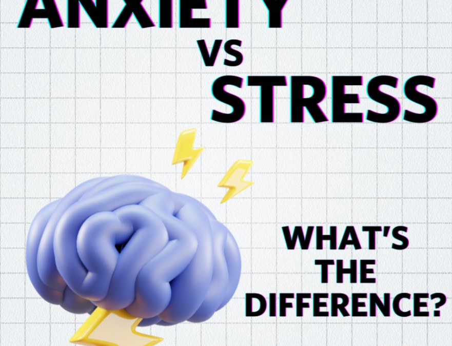 What’s the difference between stress and anxiety?